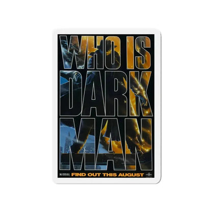 DARKMAN (TEASER 2) 1990 Movie Poster - Refrigerator Magnet - The Sticker Space