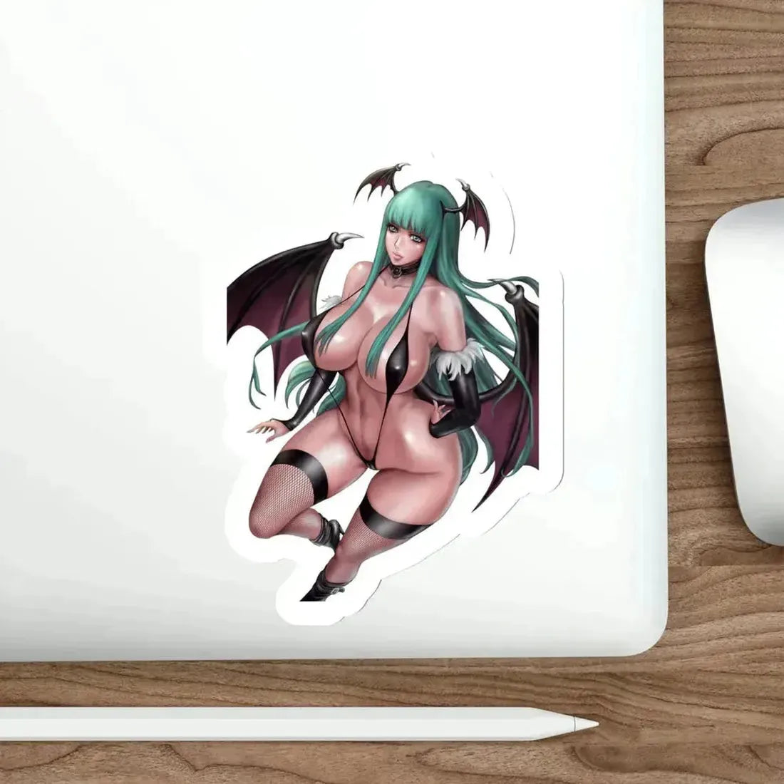 Darkstalkers - Morrigan Aensland (Anime/Ecchi/Waifu) STICKER Vinyl Die-Cut Decal - The Sticker Space