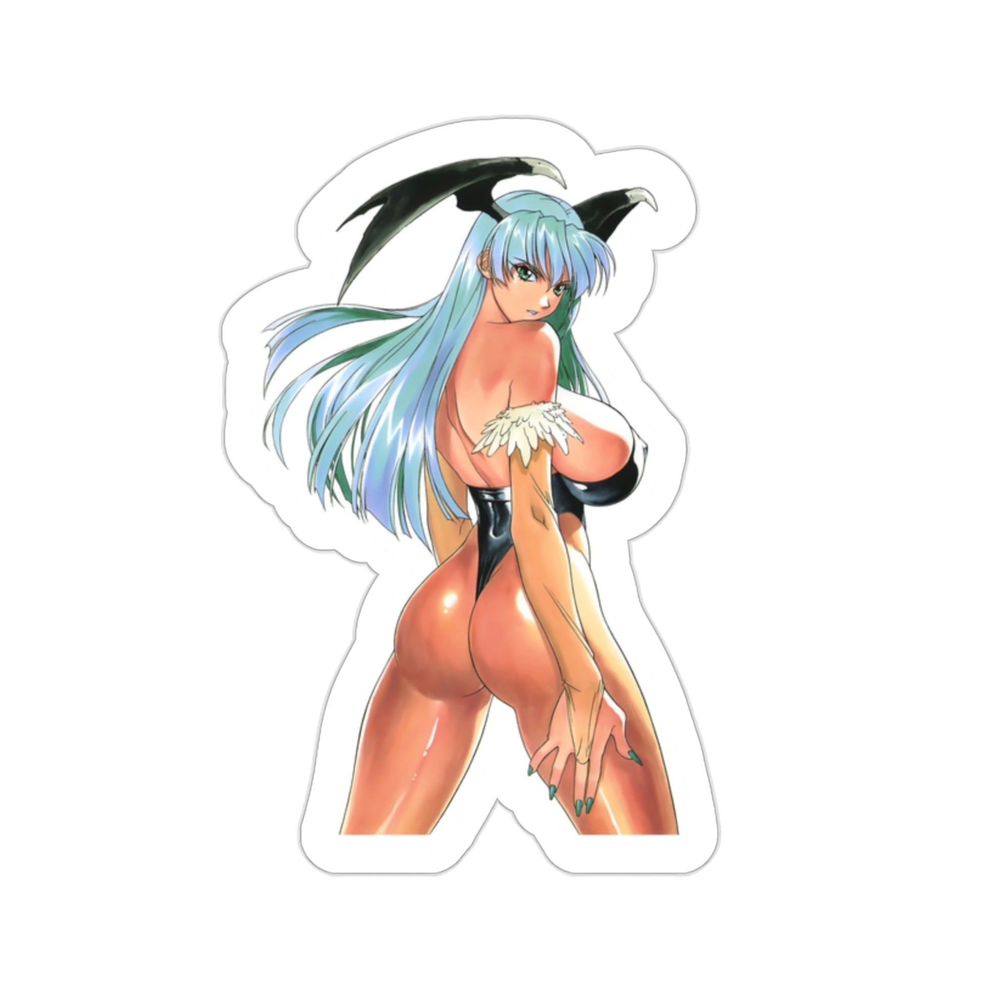 Darkstalkers - Morrigan Aensland v3 (Anime/Ecchi/Waifu) STICKER Vinyl Die-Cut Decal-2 Inch-The Sticker Space