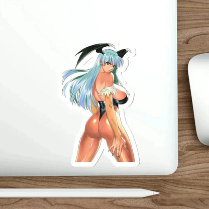 Darkstalkers - Morrigan Aensland v3 (Anime/Ecchi/Waifu) STICKER Vinyl Die-Cut Decal - The Sticker Space