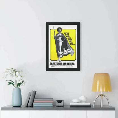 DARKTOWN STRUTTERS (2) 1975 - Framed Movie Poster - The Sticker Space