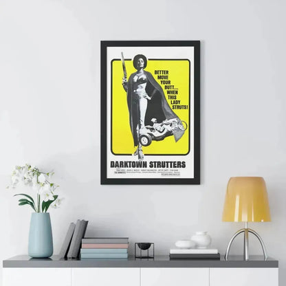 DARKTOWN STRUTTERS (2) 1975 - Framed Movie Poster - The Sticker Space