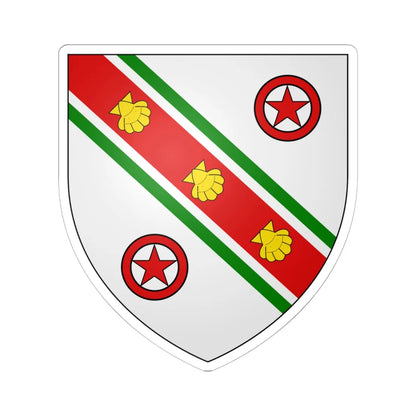 Darwin Arms (England) (Coat of Arms) STICKER Vinyl Kiss-Cut Decal 6 Inch White - The Sticker Space