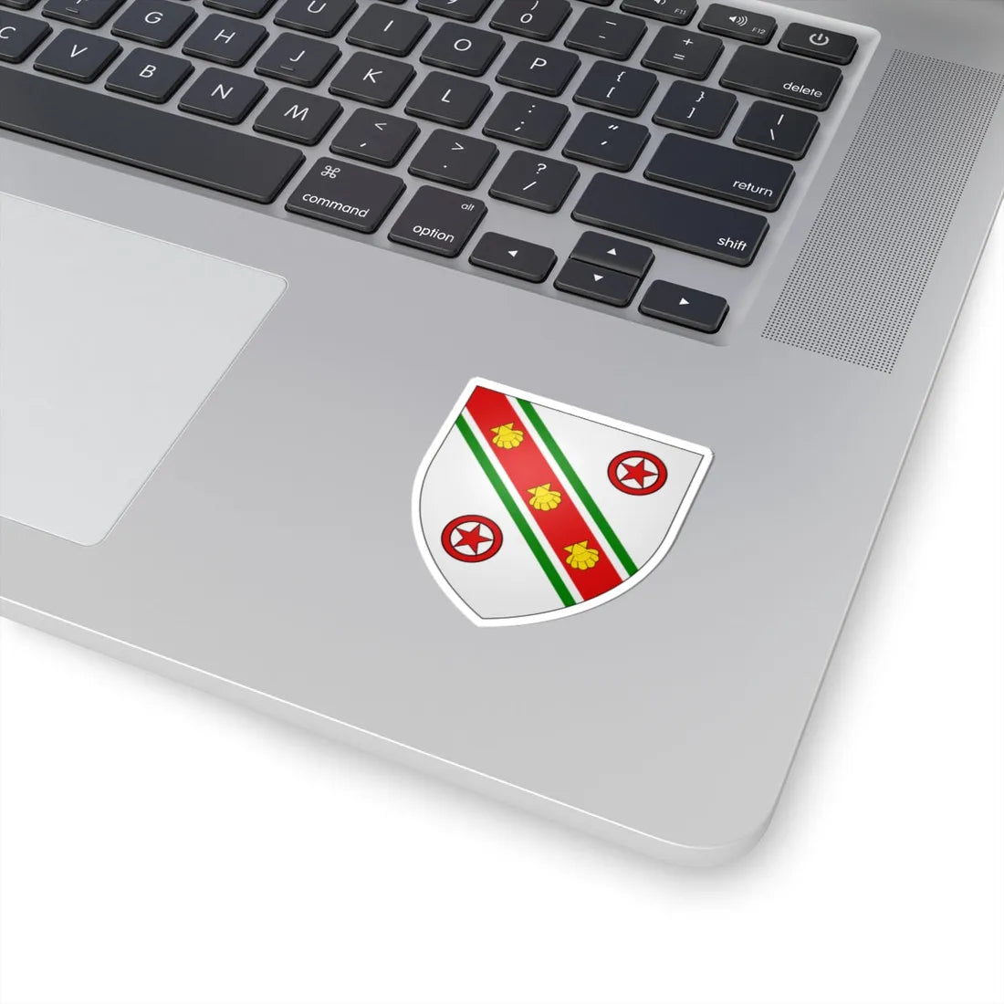 Darwin Arms (England) (Coat of Arms) STICKER Vinyl Kiss-Cut Decal - The Sticker Space