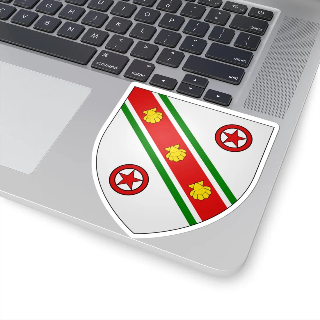 Darwin Arms (England) (Coat of Arms) STICKER Vinyl Kiss-Cut Decal - The Sticker Space