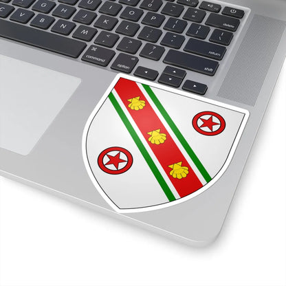 Darwin Arms (England) (Coat of Arms) STICKER Vinyl Kiss-Cut Decal - The Sticker Space