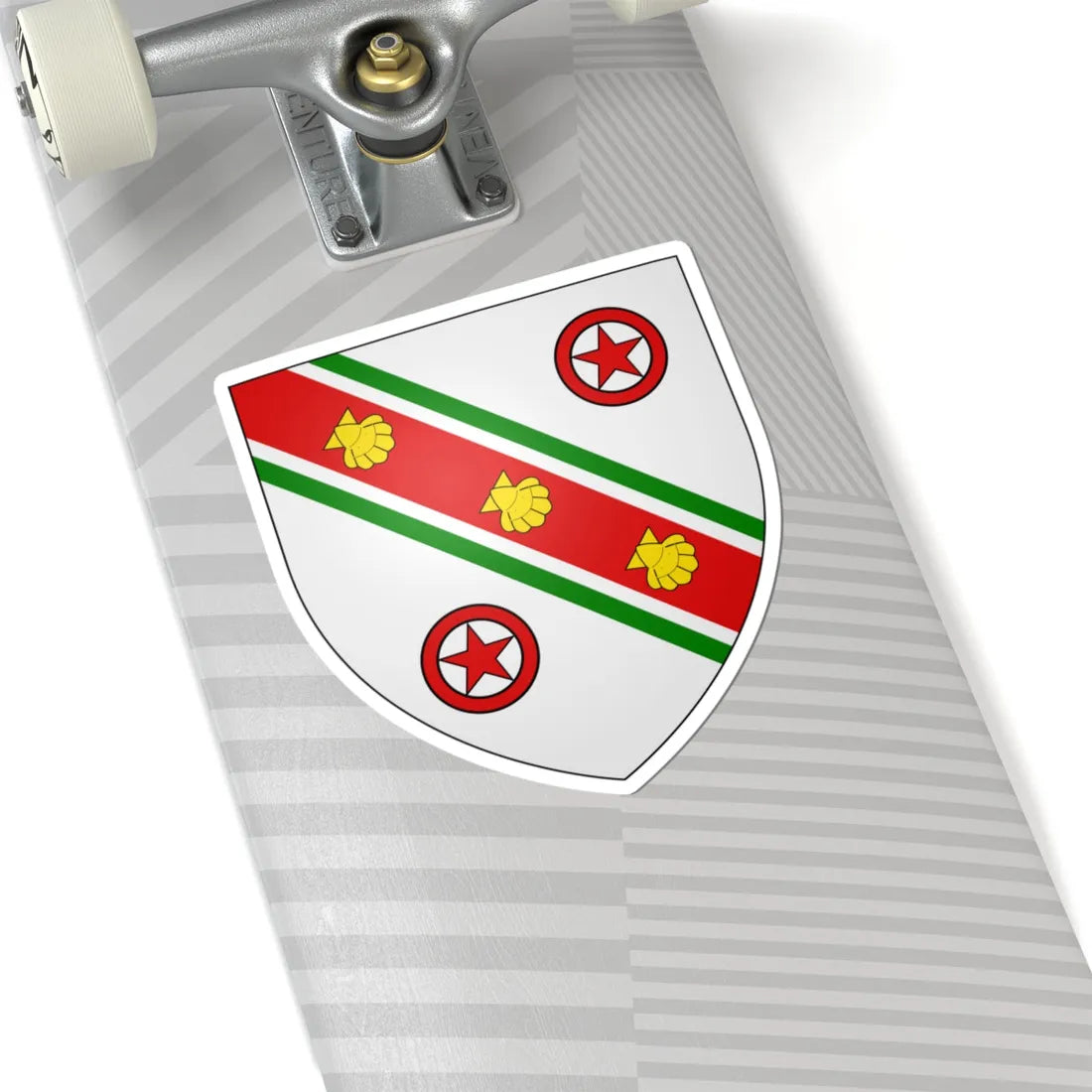 Darwin Arms (England) (Coat of Arms) STICKER Vinyl Kiss-Cut Decal - The Sticker Space