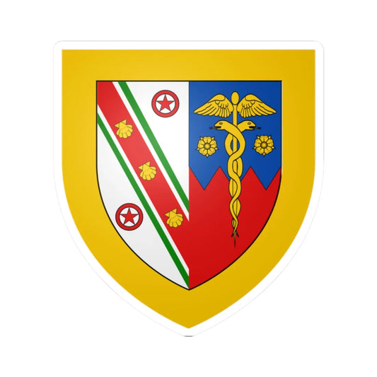 Darwin College Arms (England) (Coat of Arms) STICKER Vinyl Kiss-Cut Decal 2 Inch White - The Sticker Space