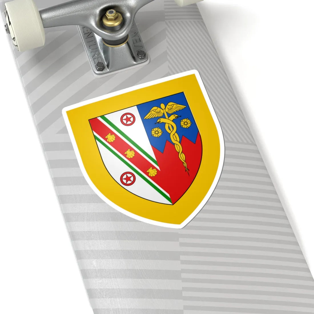 Darwin College Arms (England) (Coat of Arms) STICKER Vinyl Kiss-Cut Decal - The Sticker Space