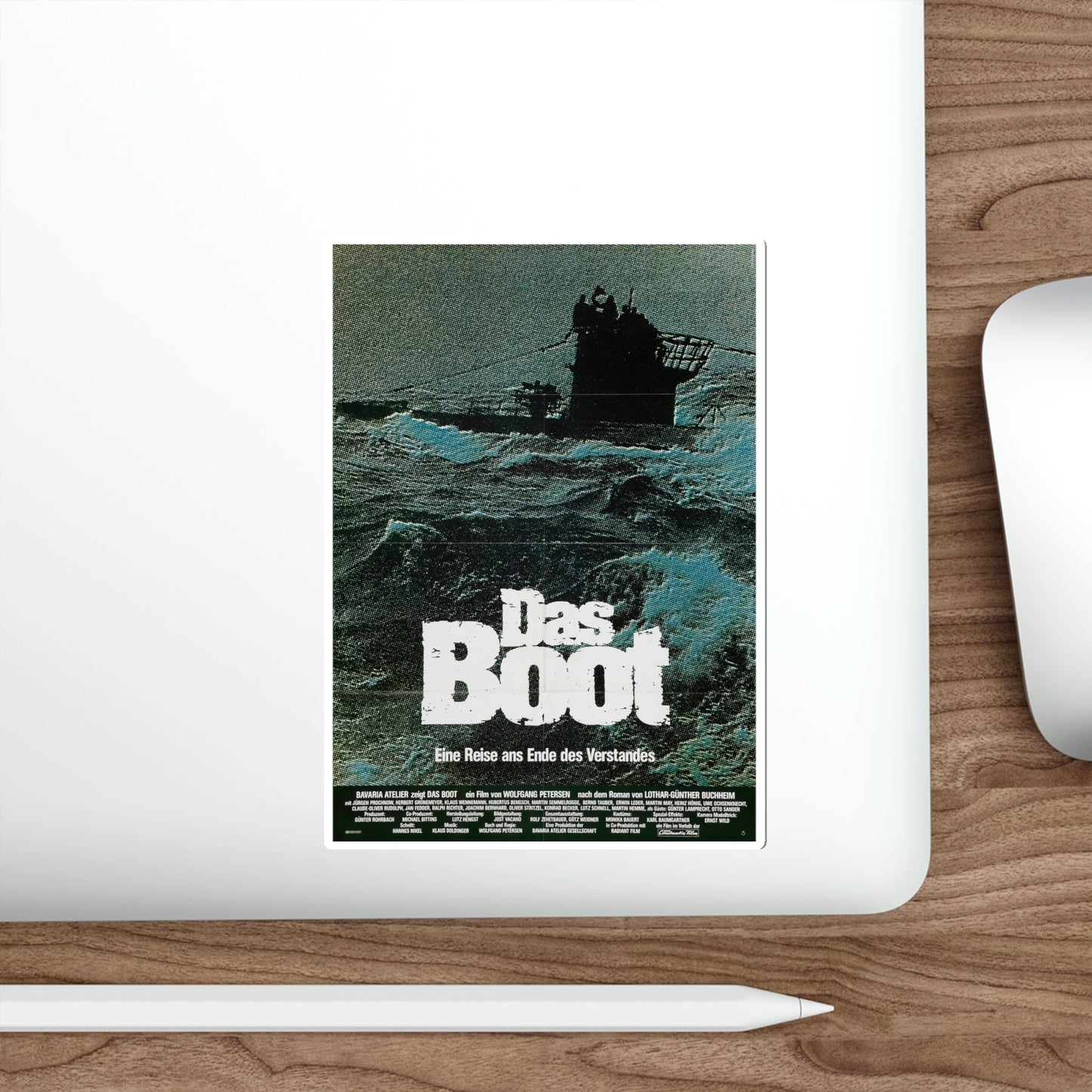 Das Boot 1982 Movie Poster STICKER Vinyl Die-Cut Decal-The Sticker Space