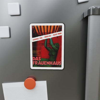 DAS FRAUENHAUS (BLUE RITA) 1977 Movie Poster - Die-Cut Magnet-The Sticker Space