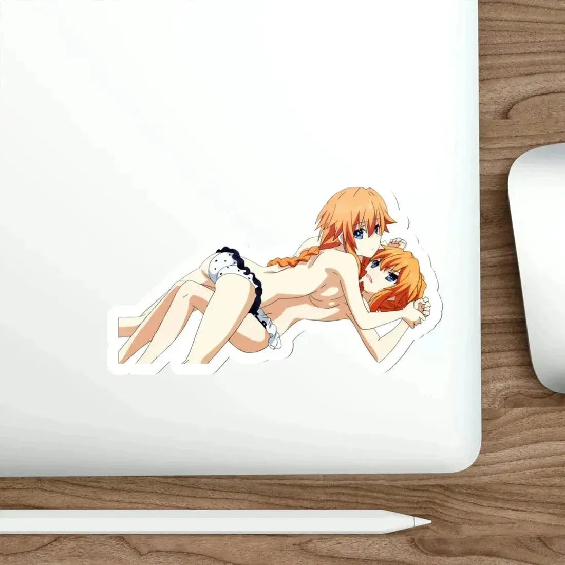 Date a Live - Kaguya and Yuzuru Yamai (Anime/Ecchi/Waifu) STICKER Vinyl Die-Cut Decal - The Sticker Space