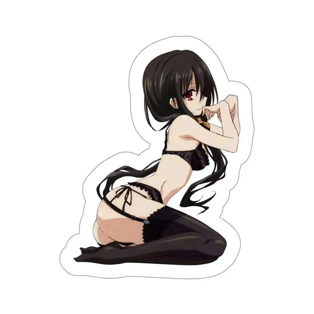 Date a Live - Kurumi Tokisaki (Anime/Ecchi/Waifu) STICKER Vinyl Die-Cut Decal 4 Inch - The Sticker Space