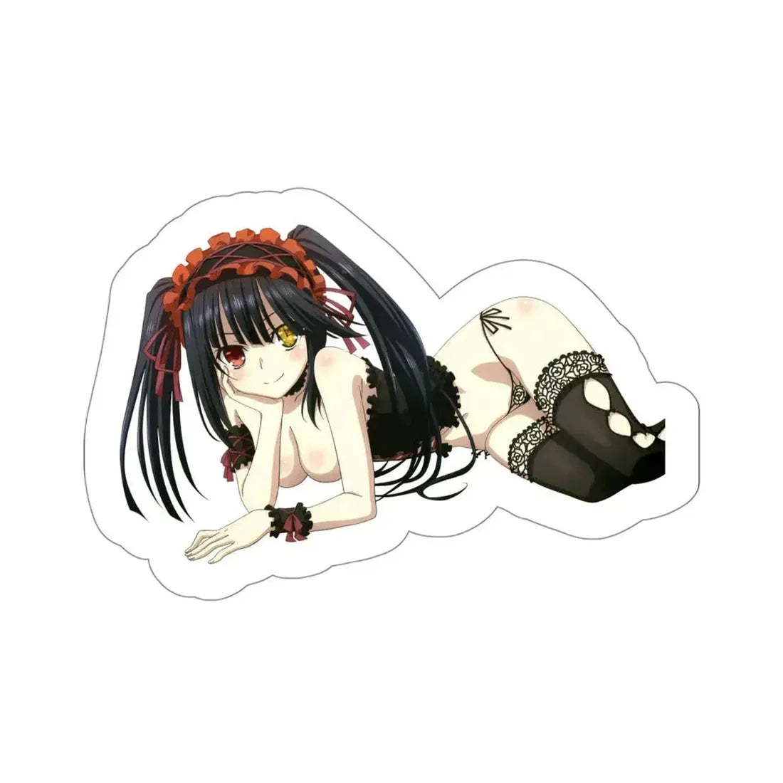 Date a Live - Kurumi Tokisaki v2 (Anime/Ecchi/Waifu) STICKER Vinyl Die-Cut Decal 4 Inch - The Sticker Space