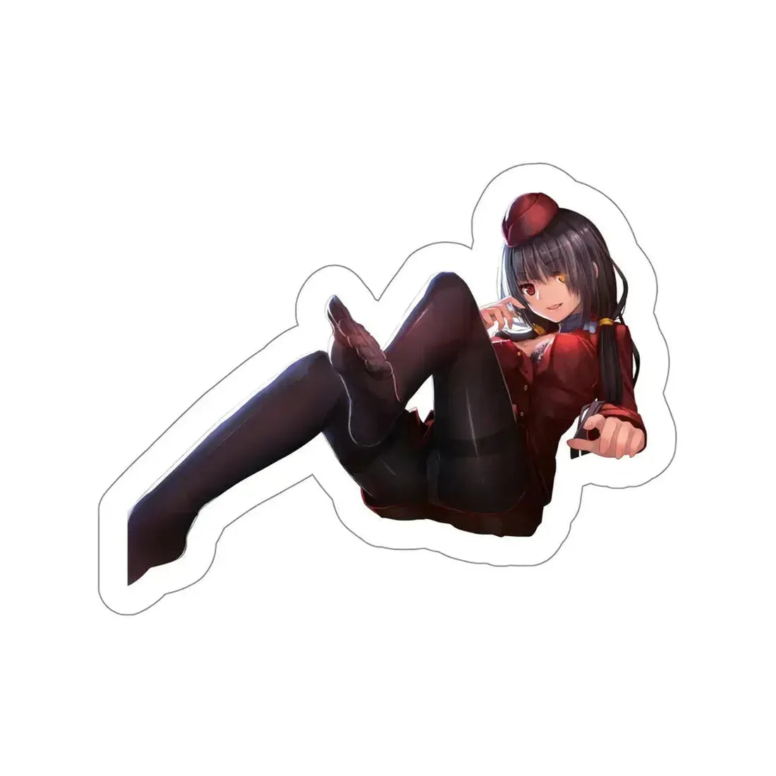 Date a Live - Kurumi Tokisaki v3 (Anime/Ecchi/Waifu) STICKER Vinyl Die-Cut Decal 5 Inch - The Sticker Space