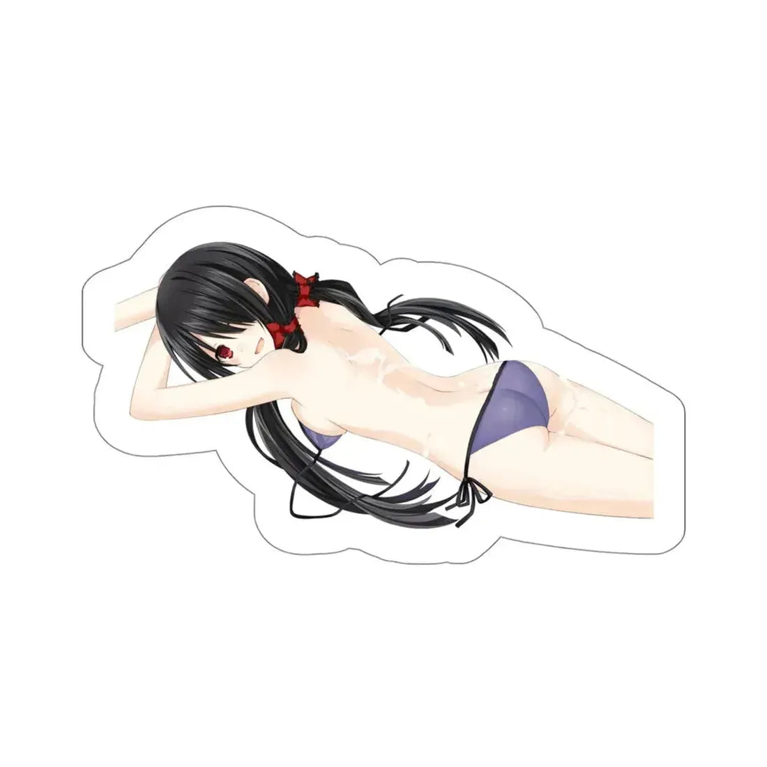 Date a Live - Kurumi Tokisaki v5 (Anime/Ecchi/Waifu) STICKER Vinyl Die-Cut Decal 4 Inch - The Sticker Space