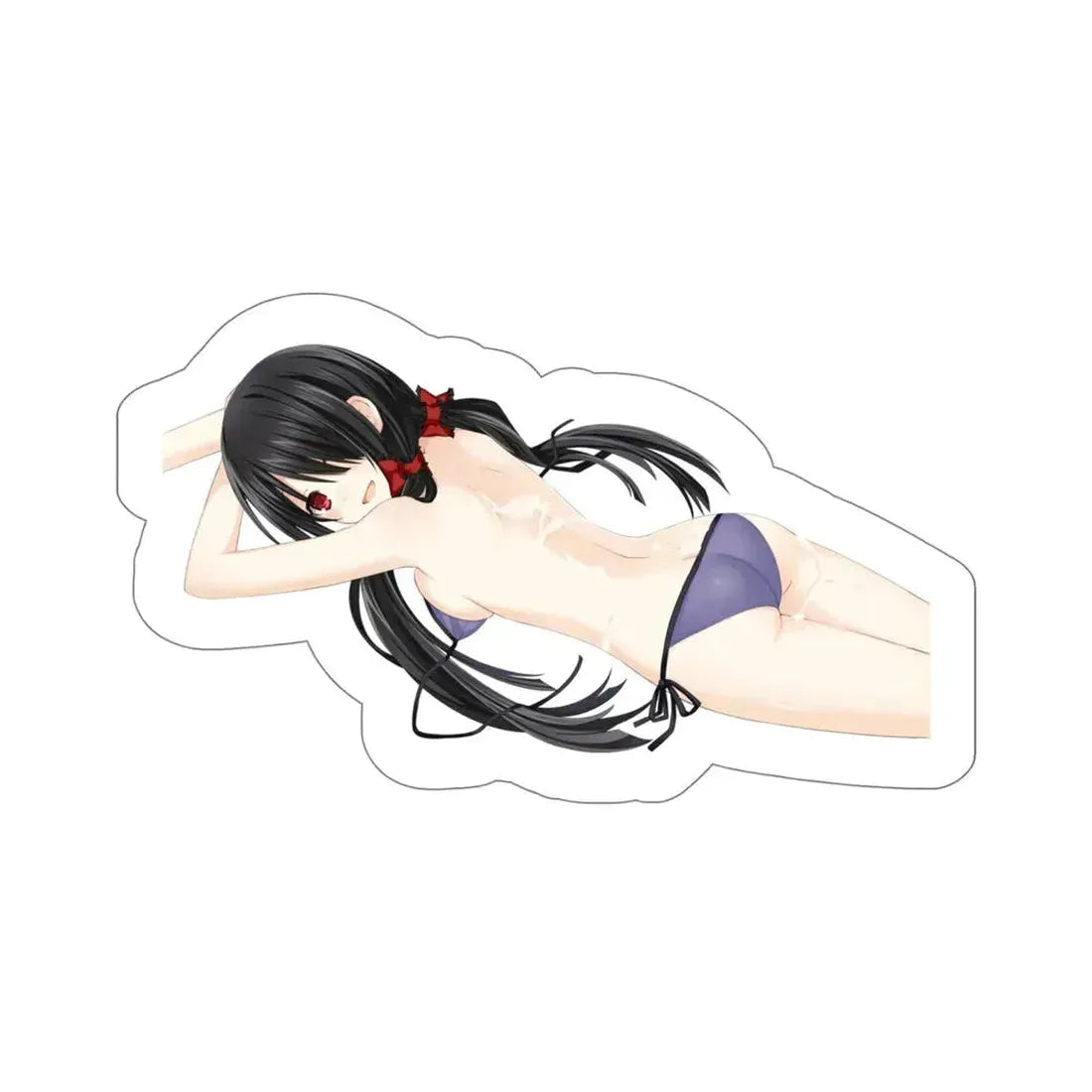 Date a Live - Kurumi Tokisaki v5 (Anime/Ecchi/Waifu) STICKER Vinyl Die-Cut Decal 5 Inch - The Sticker Space