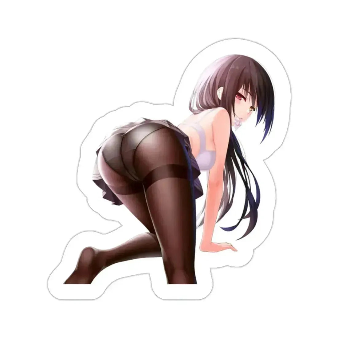 Date a Live - Kurumi Tokisaki v8 (Anime/Ecchi/Waifu) STICKER Vinyl Die-Cut Decal 2 Inch - The Sticker Space