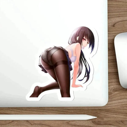 Date a Live - Kurumi Tokisaki v8 (Anime/Ecchi/Waifu) STICKER Vinyl Die-Cut Decal - The Sticker Space