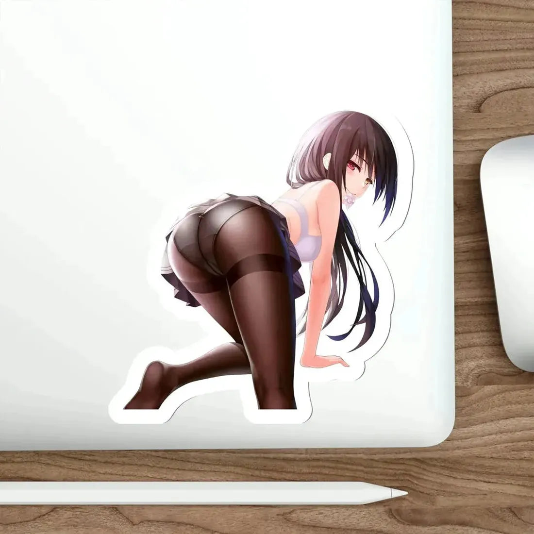 Date a Live - Kurumi Tokisaki v8 (Anime/Ecchi/Waifu) STICKER Vinyl Die-Cut Decal - The Sticker Space