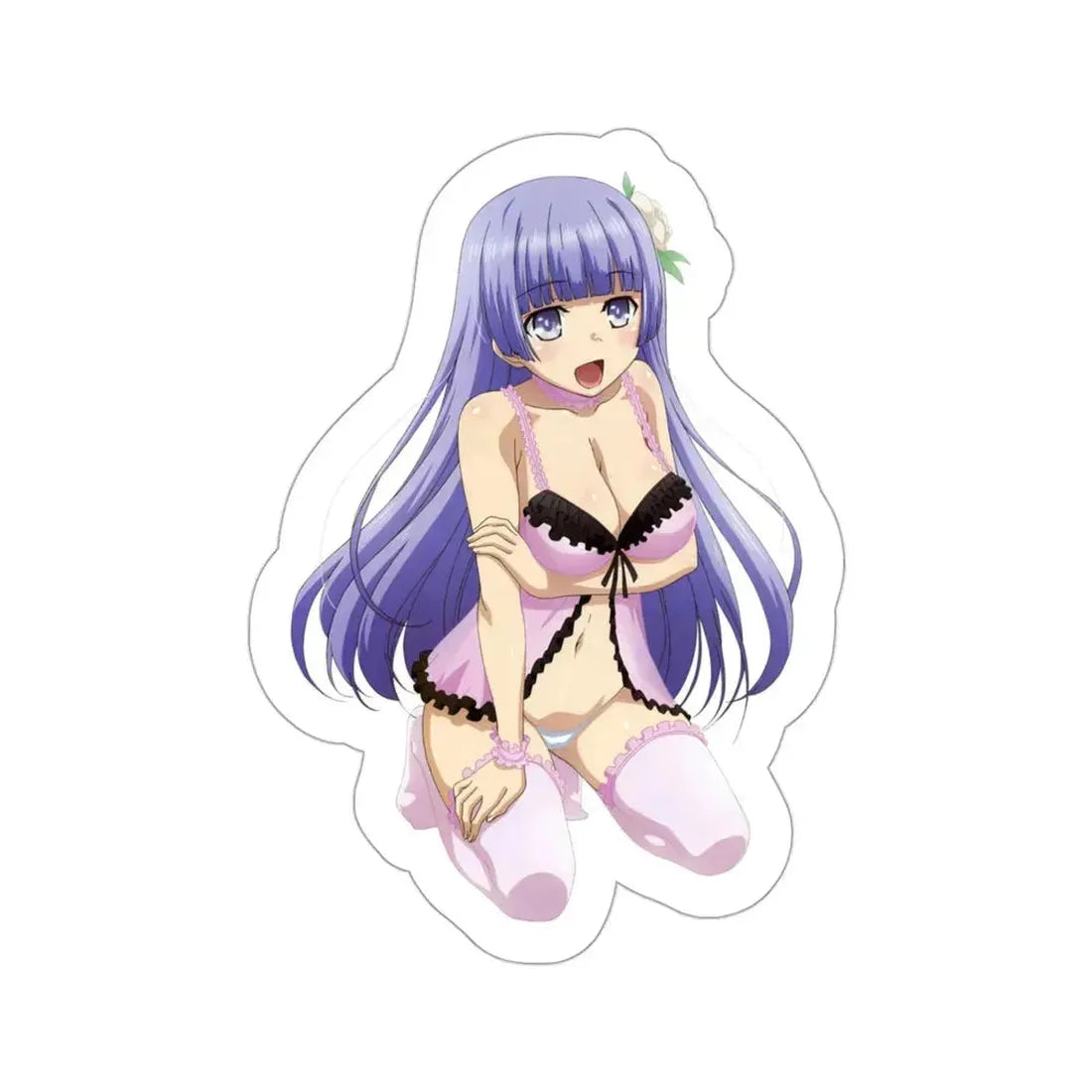 Date a Live - Miku Izayoi (Anime/Ecchi/Waifu) STICKER Vinyl Die-Cut Decal 3 Inch - The Sticker Space