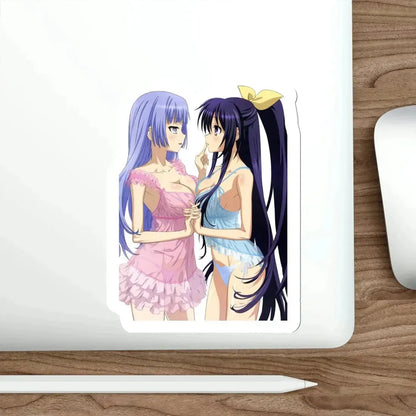 Date a Live - Miku Izayoi, Tohka Yatogami (Anime/Ecchi/Waifu) STICKER Vinyl Die-Cut Decal - The Sticker Space