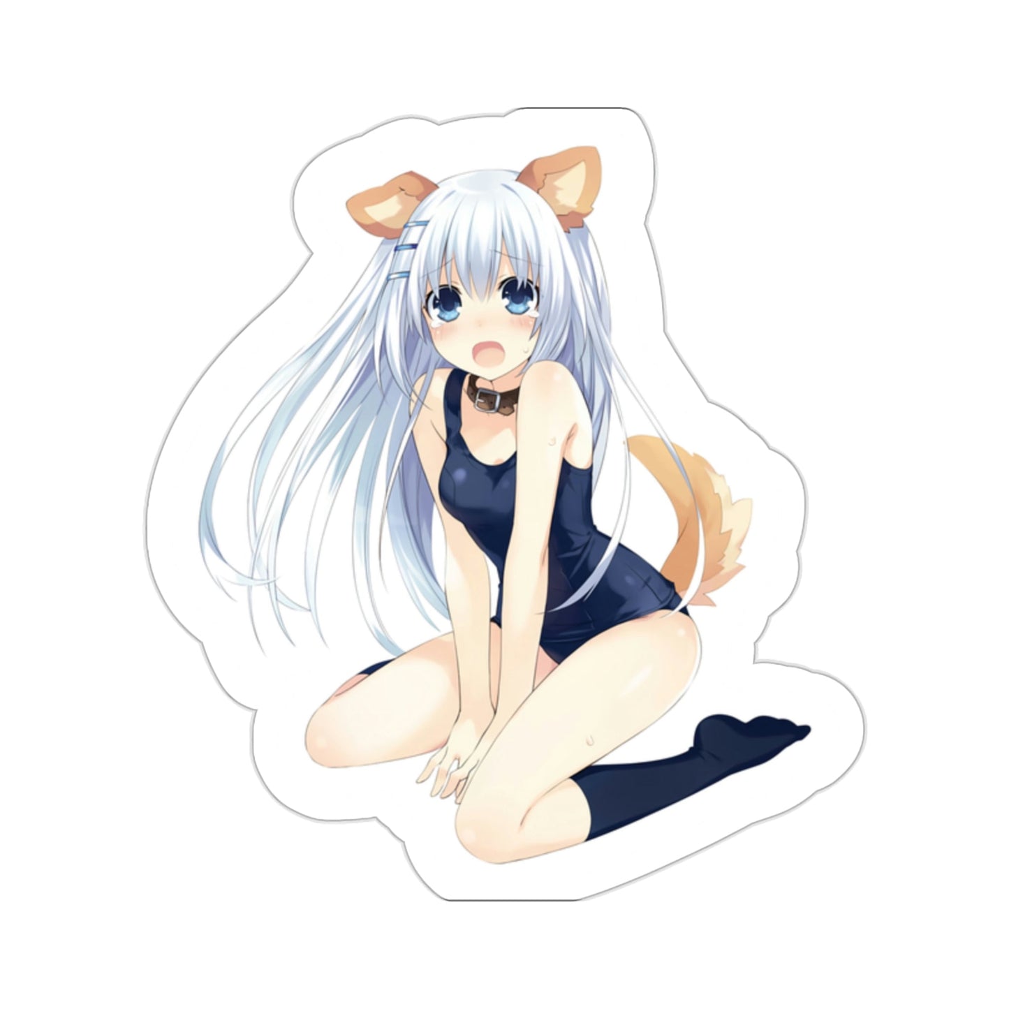 Date a Live - Origami Tobiichi (Anime/Ecchi/Waifu) STICKER Vinyl Die-Cut Decal-2 Inch-The Sticker Space