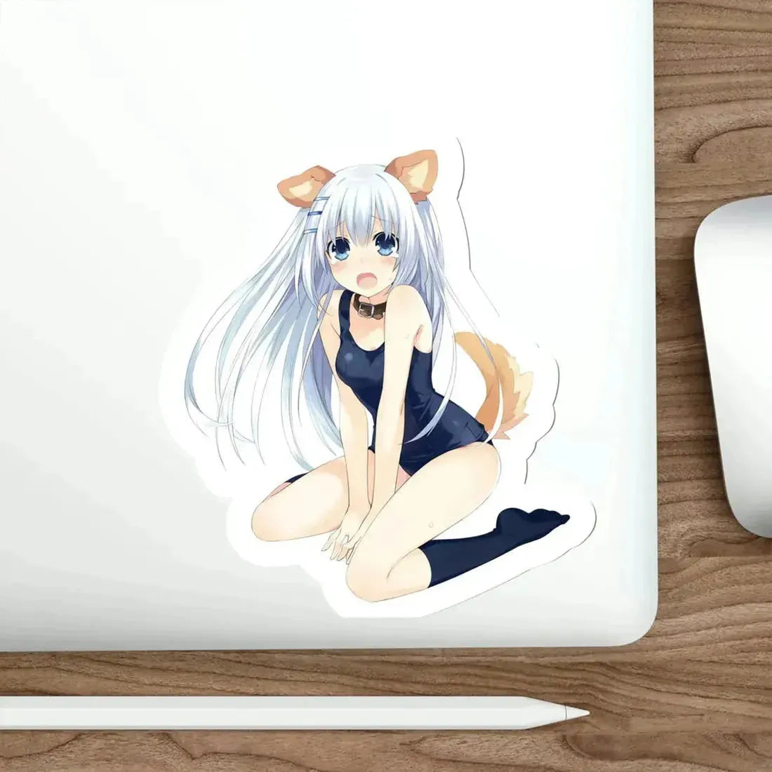 Date a Live - Origami Tobiichi (Anime/Ecchi/Waifu) STICKER Vinyl Die-Cut Decal - The Sticker Space