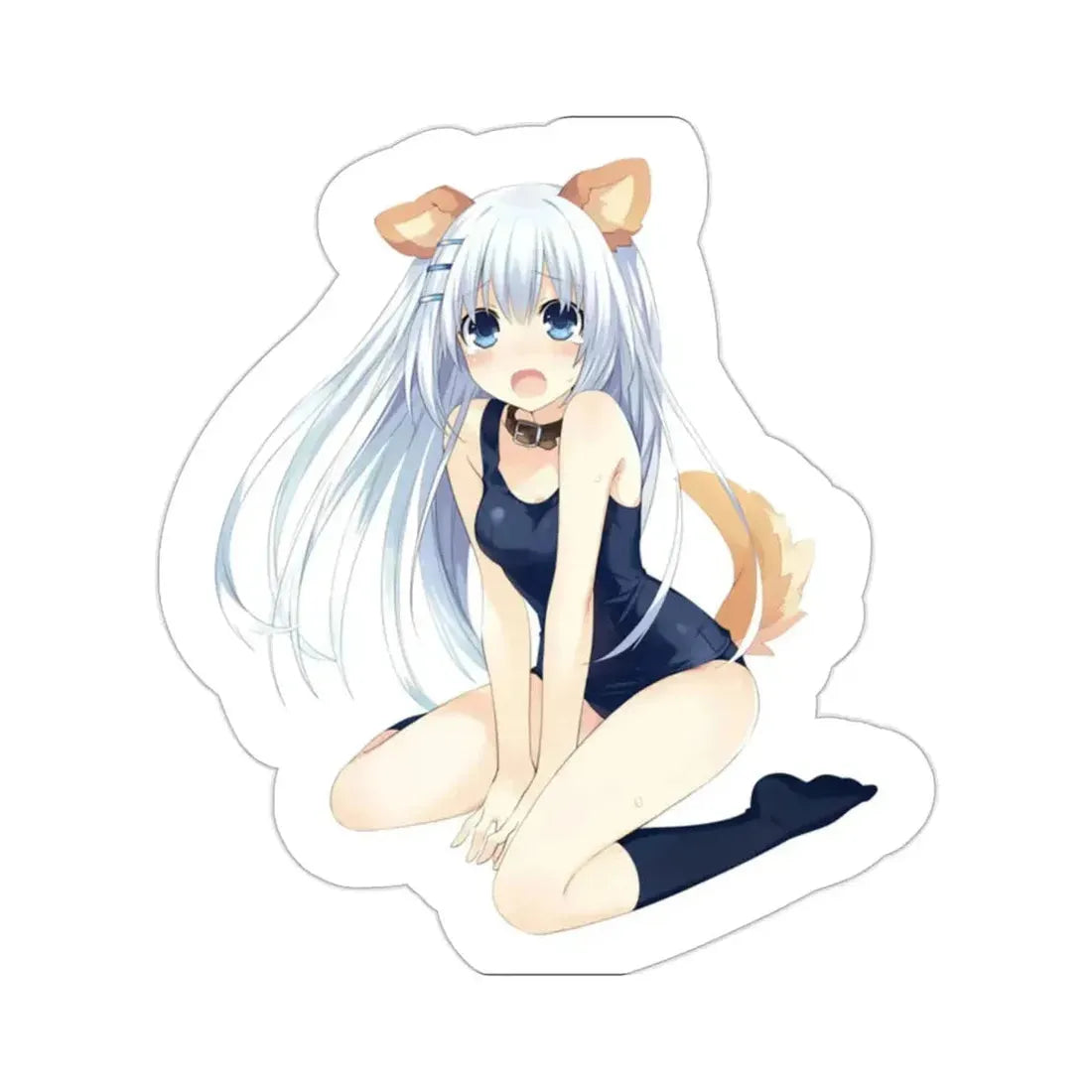 Date a Live - Origami Tobiichi (Anime/Ecchi/Waifu) STICKER Vinyl Die-Cut Decal - The Sticker Space