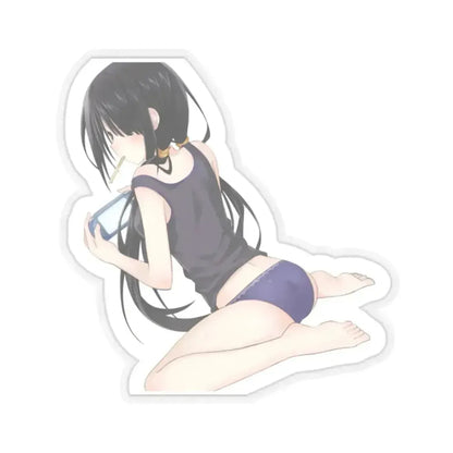Date a Live Tokisaki Kurumi 4 (Anime/Ecchi) STICKER Vinyl Kiss-Cut Decal 3 Inch Transparent - The Sticker Space