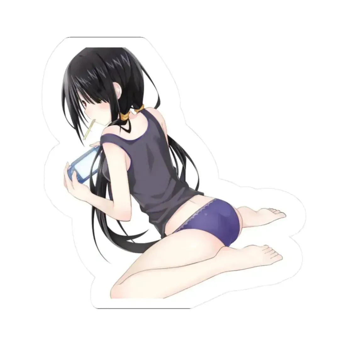 Date a Live Tokisaki Kurumi 4 (Anime/Ecchi) STICKER Vinyl Kiss-Cut Decal 6 Inch White - The Sticker Space