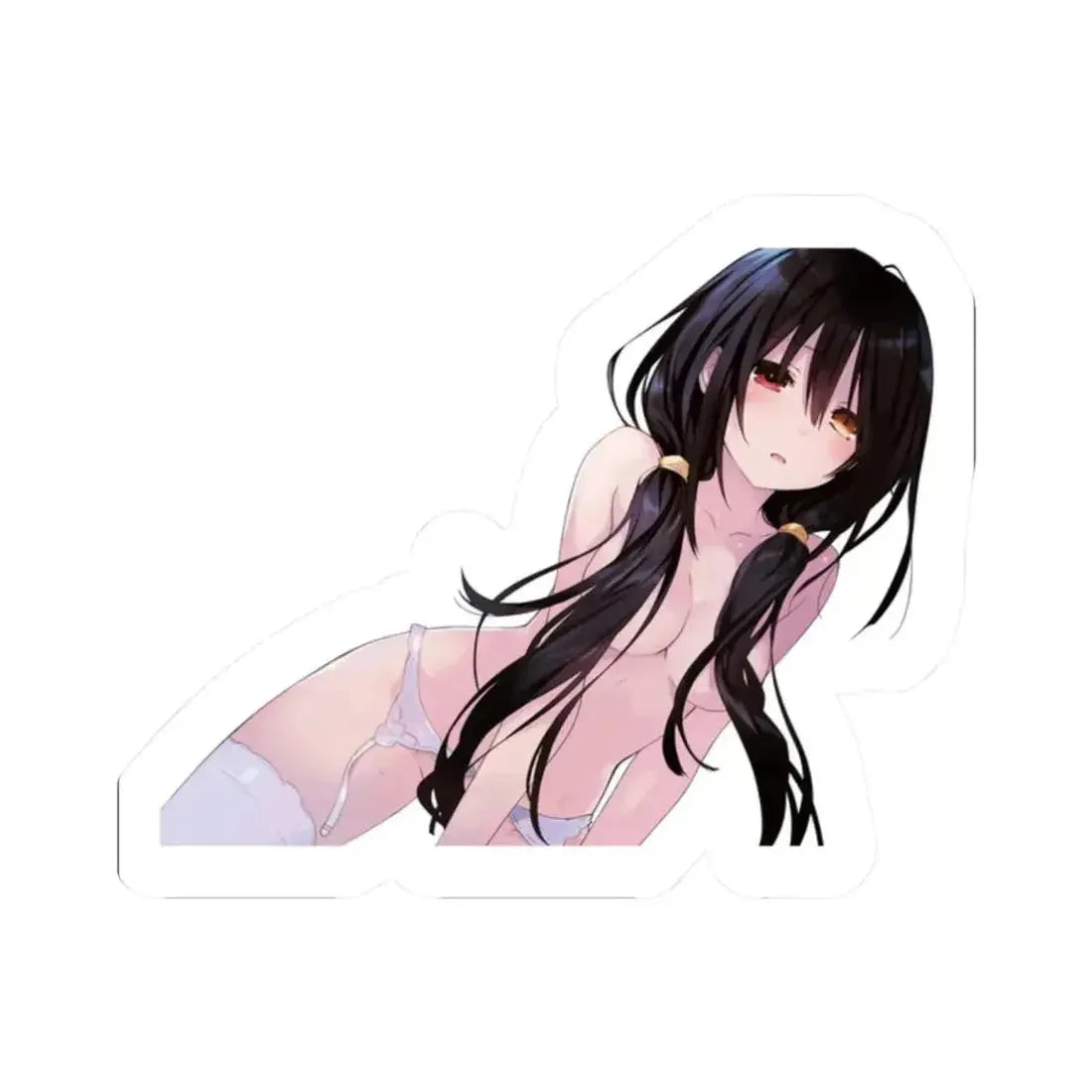 Date a Live Tokisaki Kurumi 6 (Anime/Ecchi) STICKER Vinyl Kiss-Cut Decal 2 Inch White - The Sticker Space