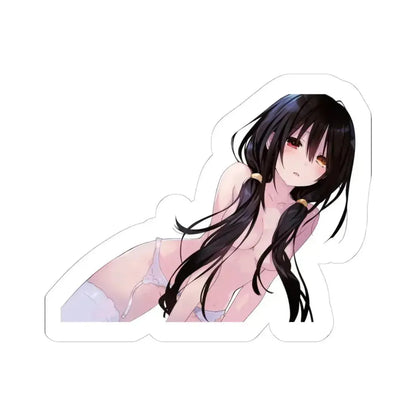 Date a Live Tokisaki Kurumi 6 (Anime/Ecchi) STICKER Vinyl Kiss-Cut Decal 4 Inch White - The Sticker Space