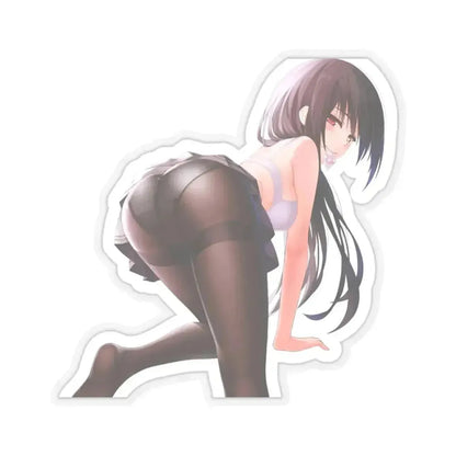 Date a Live Tokisaki Kurumi 8 (Anime/Ecchi) STICKER Vinyl Kiss-Cut Decal 4 Inch Transparent - The Sticker Space