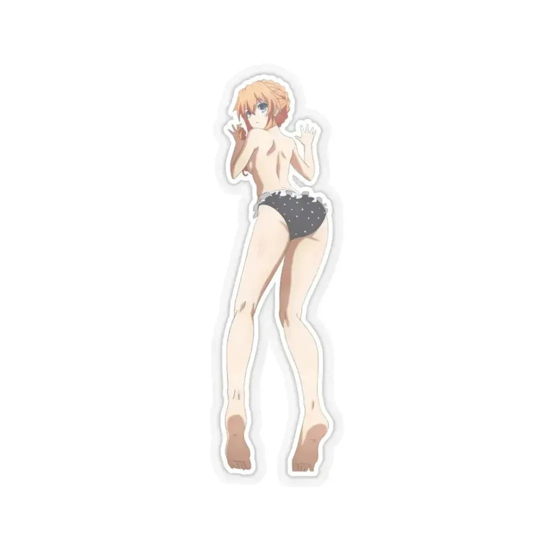 Date a Live Yamai Kaguya 1 (Anime/Ecchi) STICKER Vinyl Kiss-Cut Decal 3 Inch Transparent - The Sticker Space