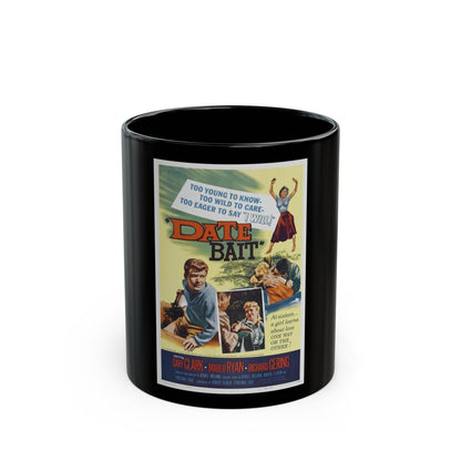 DATE BAIT 1960 Movie Poster - Black Coffee Mug-11oz-The Sticker Space