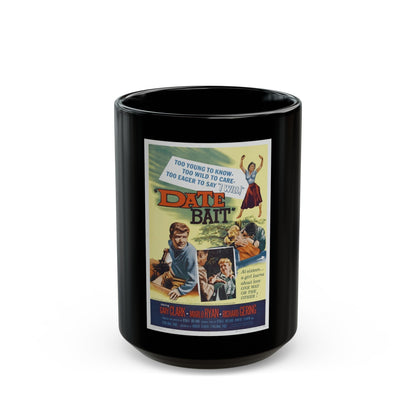 DATE BAIT 1960 Movie Poster - Black Coffee Mug-15oz-The Sticker Space