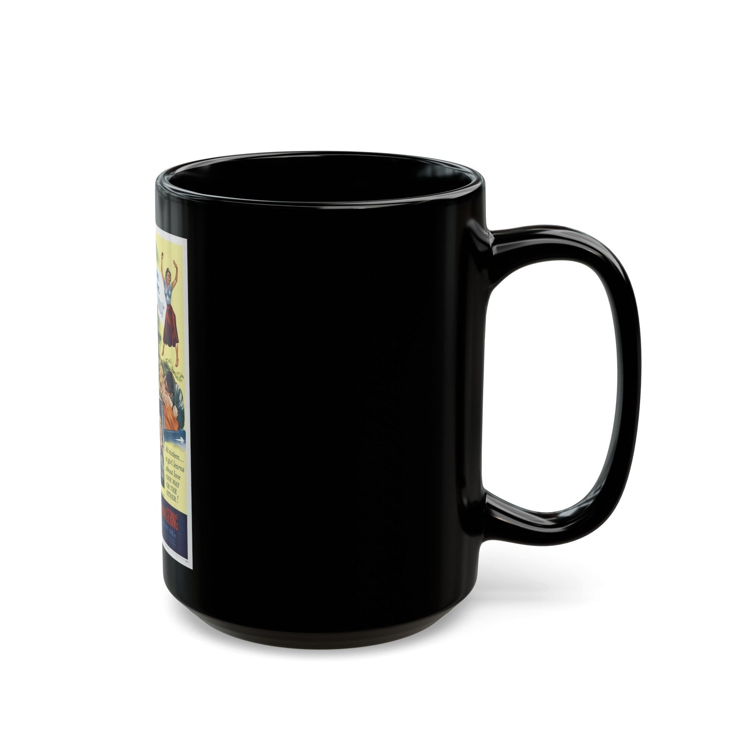 DATE BAIT 1960 Movie Poster - Black Coffee Mug-The Sticker Space