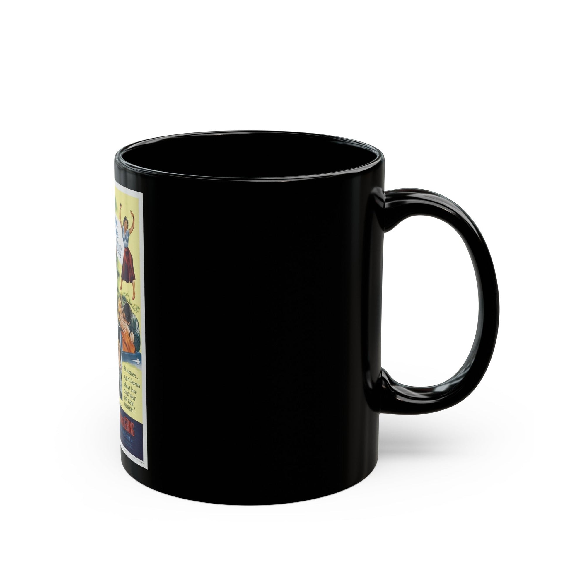 DATE BAIT 1960 Movie Poster - Black Coffee Mug-The Sticker Space