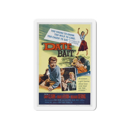 DATE BAIT 1960 Movie Poster - Die-Cut Magnet-5" x 5"-The Sticker Space