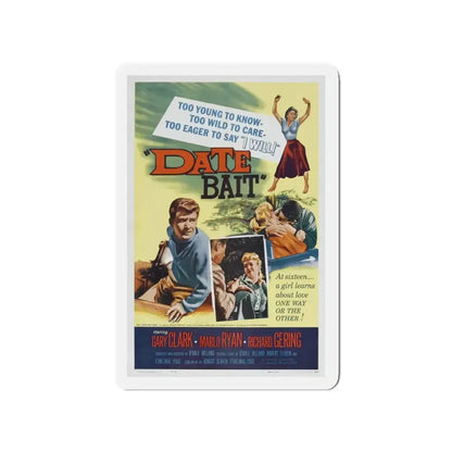 DATE BAIT 1960 Movie Poster - Refrigerator Magnet 4 Inch - The Sticker Space
