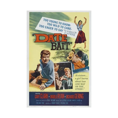 DATE BAIT 1960 - Paper Movie Poster - The Sticker Space