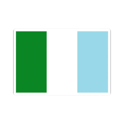 Datem del Maranon flag (Peru) STICKER Vinyl Kiss-Cut Decal 2 Inch White - The Sticker Space