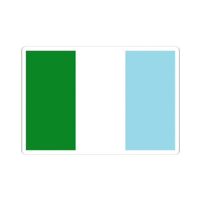 Datem del Maranon flag (Peru) STICKER Vinyl Kiss-Cut Decal 6 Inch White - The Sticker Space