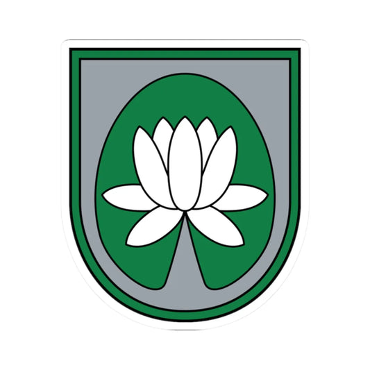 Ādažu novads COA 2012-2021 (Latvia) (Coat of Arms) STICKER Vinyl Kiss-Cut Decal 2 Inch White - The Sticker Space