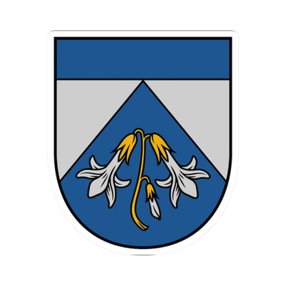 Ādažu novads COA 2022 (Latvia) (Coat of Arms) STICKER Vinyl Kiss-Cut Decal 2 Inch White - The Sticker Space