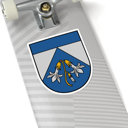 Ādažu novads COA 2022 (Latvia) (Coat of Arms) STICKER Vinyl Kiss-Cut Decal - The Sticker Space