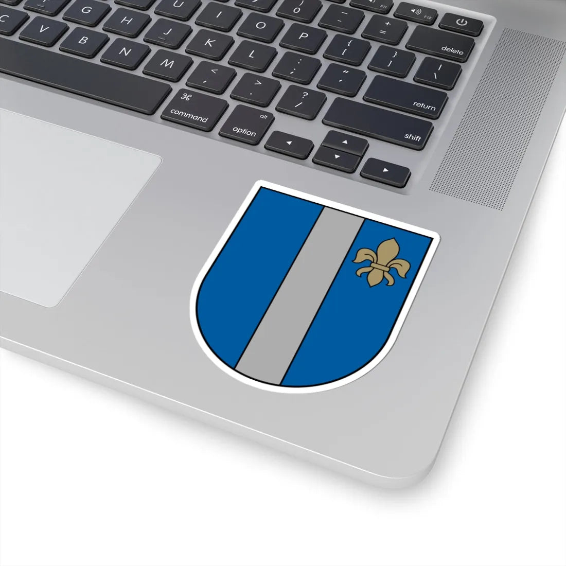 Daugavpils apriņķa ģerbonis (Latvia) (Coat of Arms) STICKER Vinyl Kiss-Cut Decal - The Sticker Space