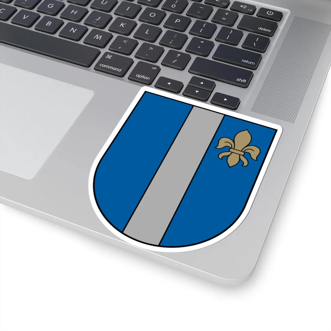Daugavpils apriņķa ģerbonis (Latvia) (Coat of Arms) STICKER Vinyl Kiss-Cut Decal - The Sticker Space