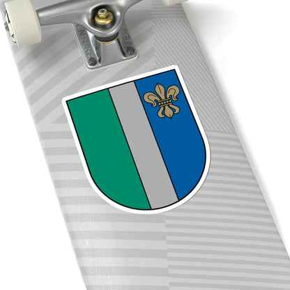 Daugavpils rajona ģerbonis (Latvia) (Coat of Arms) STICKER Vinyl Kiss-Cut Decal - The Sticker Space